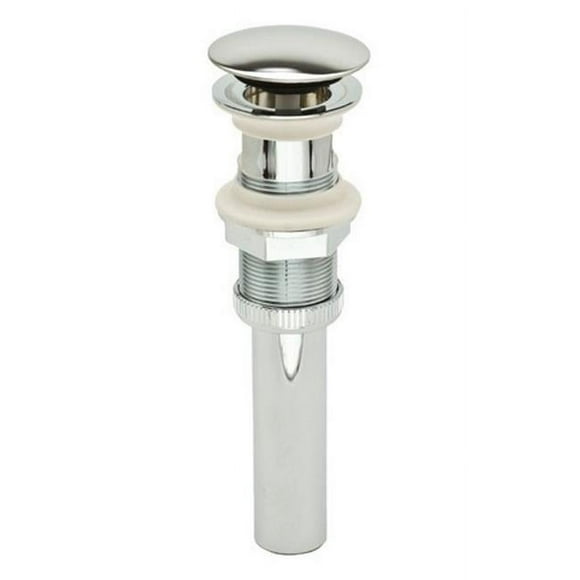 PF Water Works PF0717-CH Chrome Plastic Push PopUp Drain