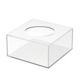 thumbnail image 1 of jifeng Acrylic Cake Stand Cake Display Stand DIY Cake Decorating Tool Square Cake Stand 20cm, 1 of 9
