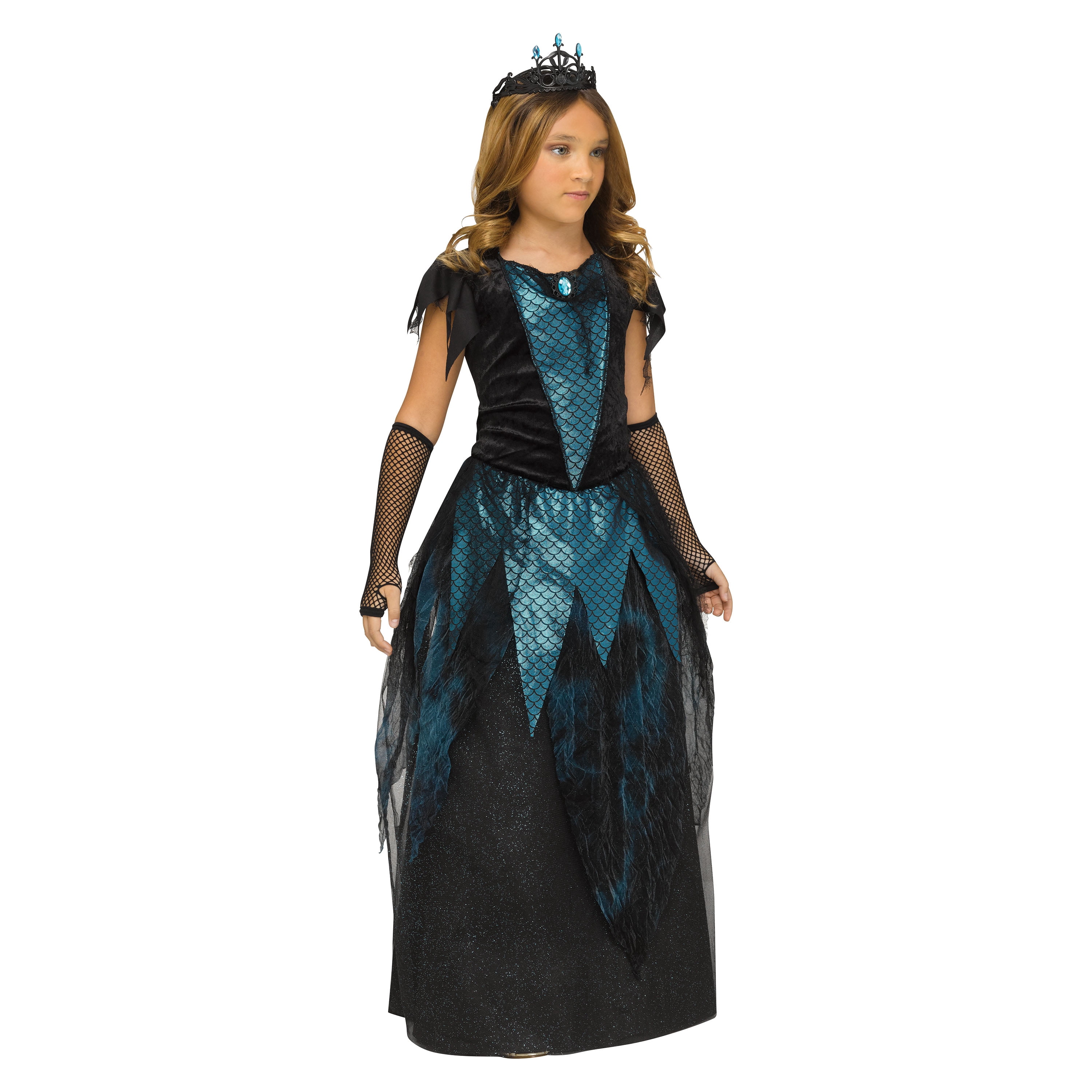 Mystical Mermaid Halloween Costume for Children, Girls' Size L (10/12), by Way to Celebrate