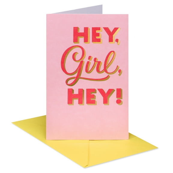 American Greetings Birthday Card for Her (Hey Girl Hey)