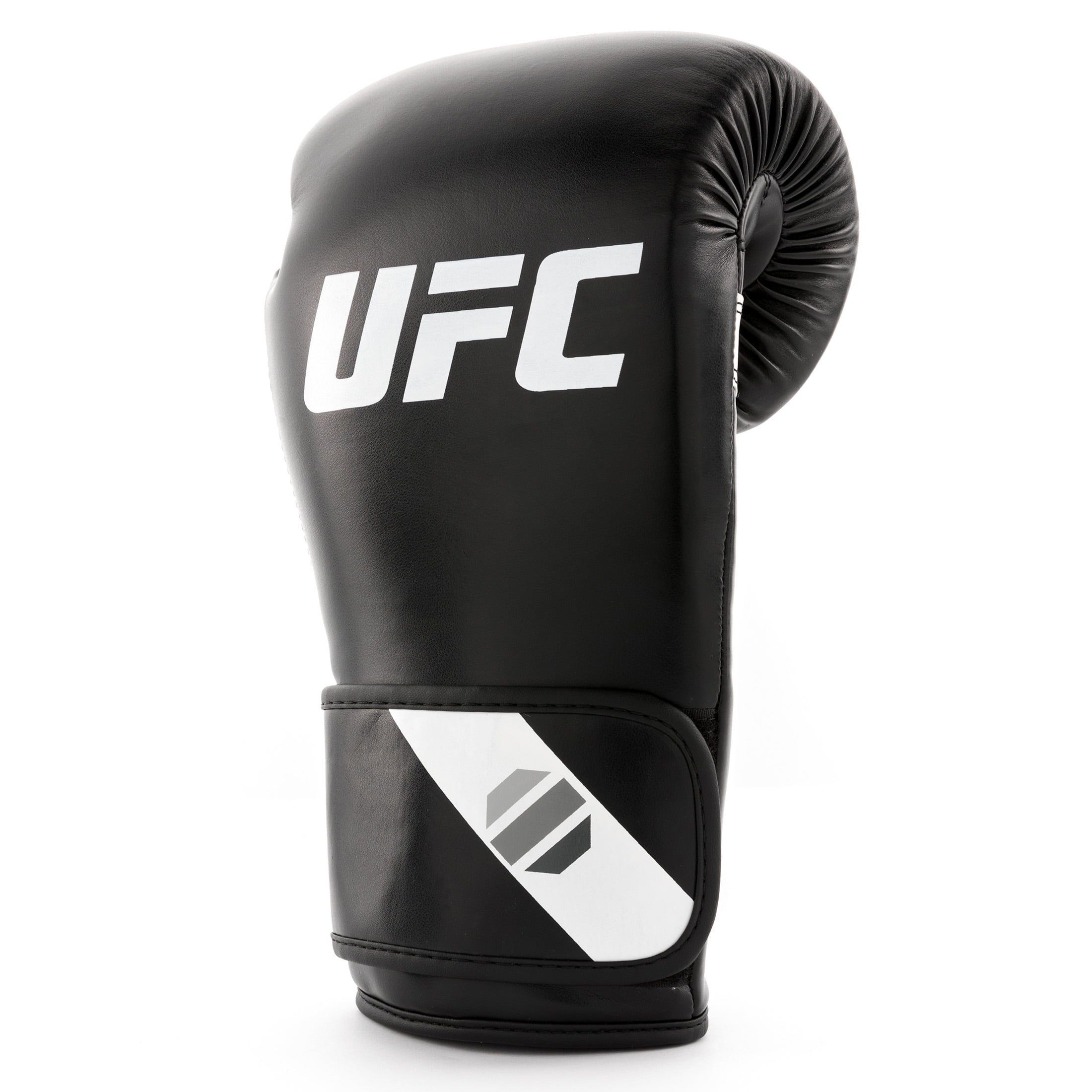 UFC Youth Fitness Training Gloves - 8oz, Black - Durable Cardio Boxing Gloves, Ideal for Bag Work, Mitts, Kickboxing & Home Fitness