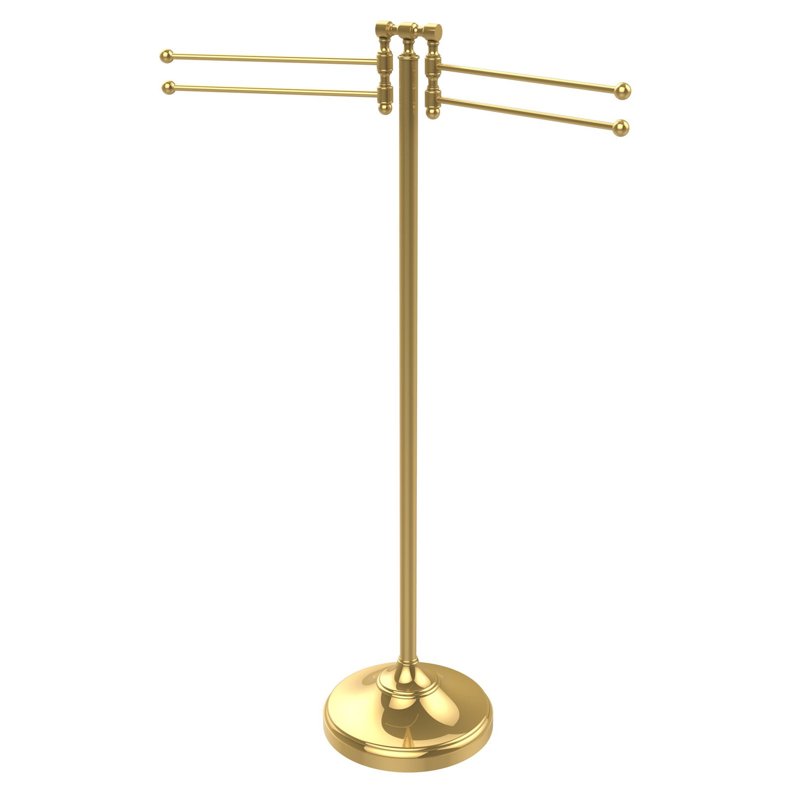 Allied Brass RWM8 Towel Stand with 4 Pivoting Swing Arms