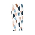thumbnail image 6 of QATAINLAV Capri Pants for Women High Waist Tummy Control Floral Printed Leggings Trendy Casual Dressy Comfy Silm Fit Tights Brown L, 6 of 6