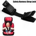 thumbnail image 4 of ZHAOCHENG 2 Piezas Clip de Seguridad para Bebé en el Pecho, Correa para Cinturón de Seguridad para Auto, Evita que el Niño Saque los Brazos del Arnés, Hebilla Protectora para Asiento de Auto para Niño, 4 of 5