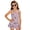 Panda, variant on Tutolipy Flowers Pattern Girls One Piece Swimsuit, Built in Shorts Girls Swimsuit, Quick Drying for Beach, Size 8-9 Years