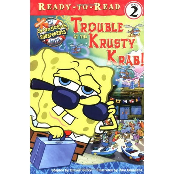 Pre-Owned Trouble at the Krusty Krab! (Ready to Read) Paperback