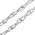 thumbnail image 1 of 1 Yarda Cristal Imitación Diamante Adorno, Imitación Diamante Apliques Adorno para Bricolaje Collar, Nupcial Decoraciones, Costura Bolsas, Manualidades, 1 of 6