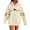 Beige, variant on Hoodies for Women Hoodie Heartbeat Horse Sweatshirt Hoodie Cute Western Horses Printed Pullover Hoodie Fall Long Sleeve Sports Tops Hemlock