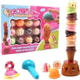 thumbnail image 2 of Juguetes apilados de helado, juego de equilibrio de juguete de torre de hielo apilable para niños, 2 of 7