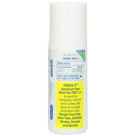 Freeze It Pain Relief For Feet Roll-On 3 oz