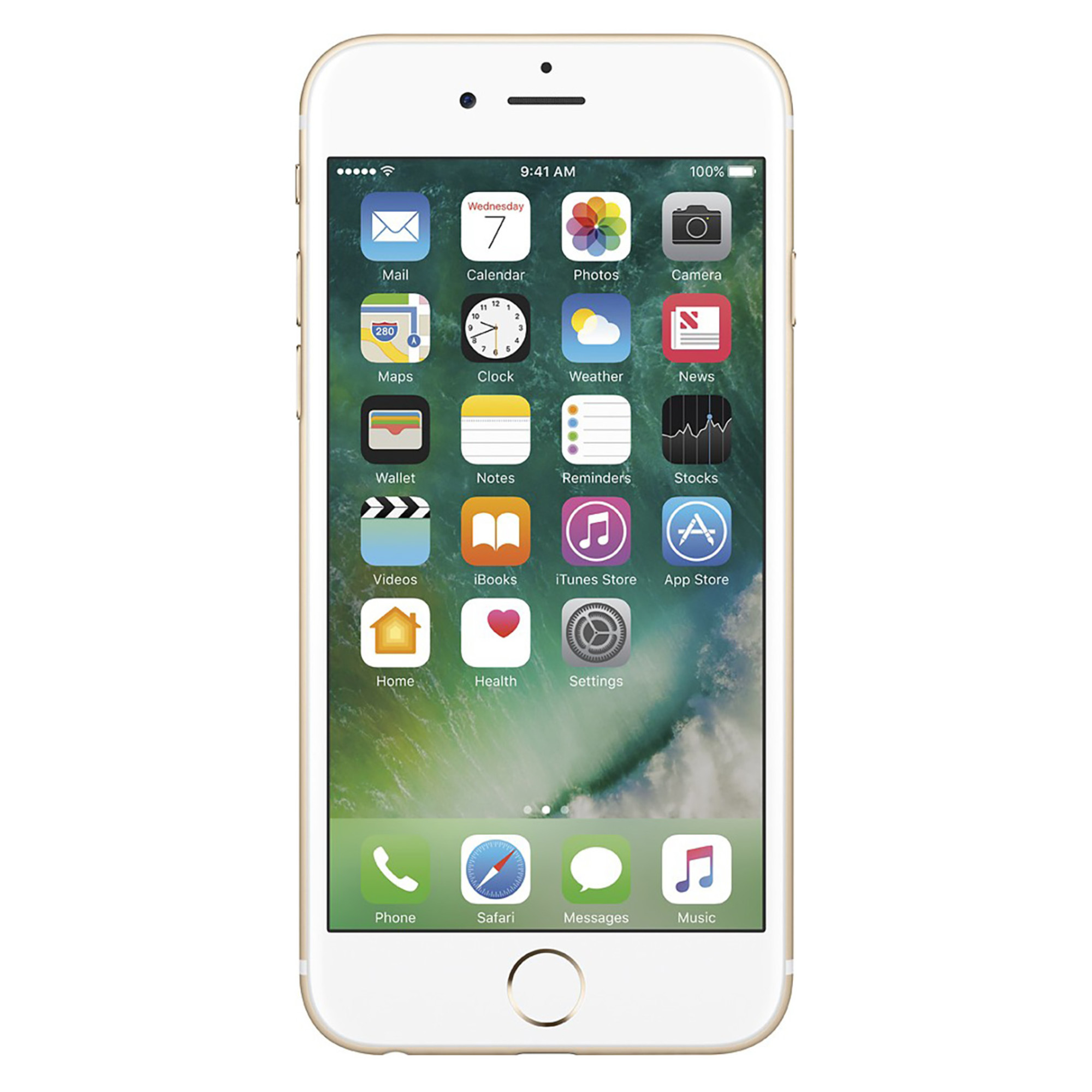 Pre-Owned Apple iPhone 6s 32GB GSM Phone - Gold + WeCare Alcohol Wipes Pack (50 Wipes) - image 2 of 6
