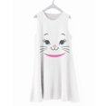 thumbnail image 1 of Vestido de verano para niñas, estampado 3D de Mary Cat, ropa de playa bonita, camisón informal, vestido sin mangas hasta la rodilla, sin espalda, vestido para niñas 150 zhangyuxiang CONDUJO, 1 of 2