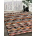 thumbnail image 2 of Ahgly Company Indoor Rectangle Contemporary Camel Brown Southwestern Area Rugs, 4' x 6', 2 of 6