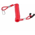 thumbnail image 5 of Disyuntor de barco, clip de cuerda de cordón de interruptor de llave, clip de cuerda de encendido de cordón de llave, gancho de cordón de parada de motor Gancho para todas las series Stop Engine Ba, 5 of 5