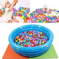 thumbnail image 3 of DcoolMoogl 20/50/100Pcs Colorful Swim Pit Balls Soft Plastic Ocean Ball Funny Baby Kids Swim Pit Toys, 3 of 7