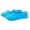 Blue, variant on Toddler Ballet Shoes, Solid Color Girls Dance Slippers with Cross Instep Straps and Soft Sole, Breathable Flexible Practice Dance Shoes