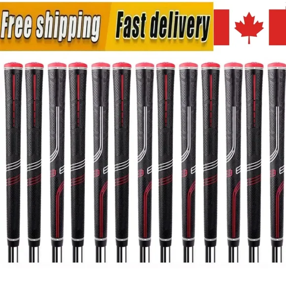 13Pcs Jumbo Size Red CP2 Pro Wrap Grip Golf Club Grip Golf Grip Anti-Slip Rubber Grip