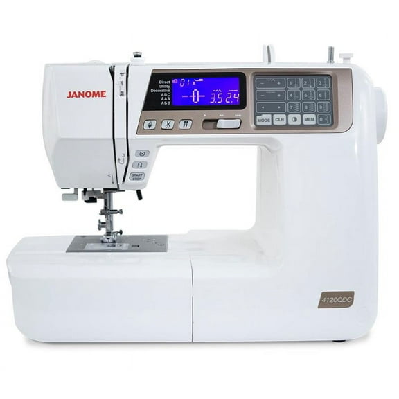 Restored Premium 4120QDC-T Computerized Quilting and Sewing Machine   Warranty (Refurbished)