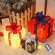 thumbnail image 1 of Juego de 3 Cajas de Luces Led Navideñas con Control Remoto, Decoración de Cajas de Regalo, Luces Led Multicolor, Decoración para Patio Interior y Exterior, Diseño Clásico, Ambiente Festivo de Vacacio, 1 of 5