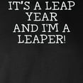 thumbnail image 3 of CafePress - It's A Leap Year And I'm A Leaper Long Sleeve T Shirt - Long Sleeve Dark T-Shirt, 3 of 4