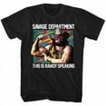 thumbnail image 2 of Macho Man Icons Savage Dept Adult Short Sleeve T Shirt, 2 of 2