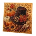 thumbnail image 1 of Autumn Pearl Painting Kit, Beginner Pearl Diamond Art Kit with Frame, Rhinestones Beads and Tools, Fall Pumpkin Sunflower Craft for Adults and Thanksgiving Decor, 1 of 5