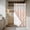 Pink, variant on Pink Spring Floral No Hook Shower Curtain Waterproof, Bathroom Curtains with Snap in Liners and See Through Top Window, Watercolor Botanical Summer Hotel Style Bathtub Curtains Shower 36"Wx72"L
