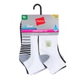 thumbnail image 2 of Hanes Women's Comfort Fit Ankle Socks, Extended Size 10-Pack, 2 of 6
