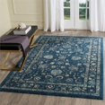 thumbnail image 2 of Safavieh Carmel 5'1" X 7'6" Power Loomed Rug in Navy and Beige, 2 of 2