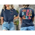 thumbnail image 1 of TINZ T-Shirt Graphique à Col Rond pour Femmes, Ensemble de Hauts d'Été à Manches Courtes Décontractés, Hauts de Course, 1 of 3