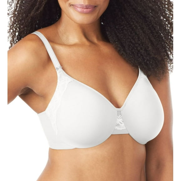 Women's Olga GI8961A Cloud 9 Underwire 2-Ply Minimizer Bra (White 44DDD)