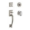 thumbnail image 2 of baldwin napa single cylinder handleset with ellipse door knob and traditional round rose, 2 of 2