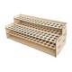 thumbnail image 1 of Estantería de madera maciza para bolígrafos - 75 ranuras, capas desmontables, madera certificada FSC, para bolígrafos/cepillos, organizador de escritorio, 1 of 7