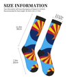 thumbnail image 2 of Arizona Flag Logo Compression Socks For Women Men Running Nursing Hiking Flight Travel, 2 of 7