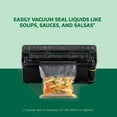 thumbnail image 4 of FoodSaver Elite All-in-One Liquid+ Vacuum Sealer with Bags and Roll, Black, 4 of 7