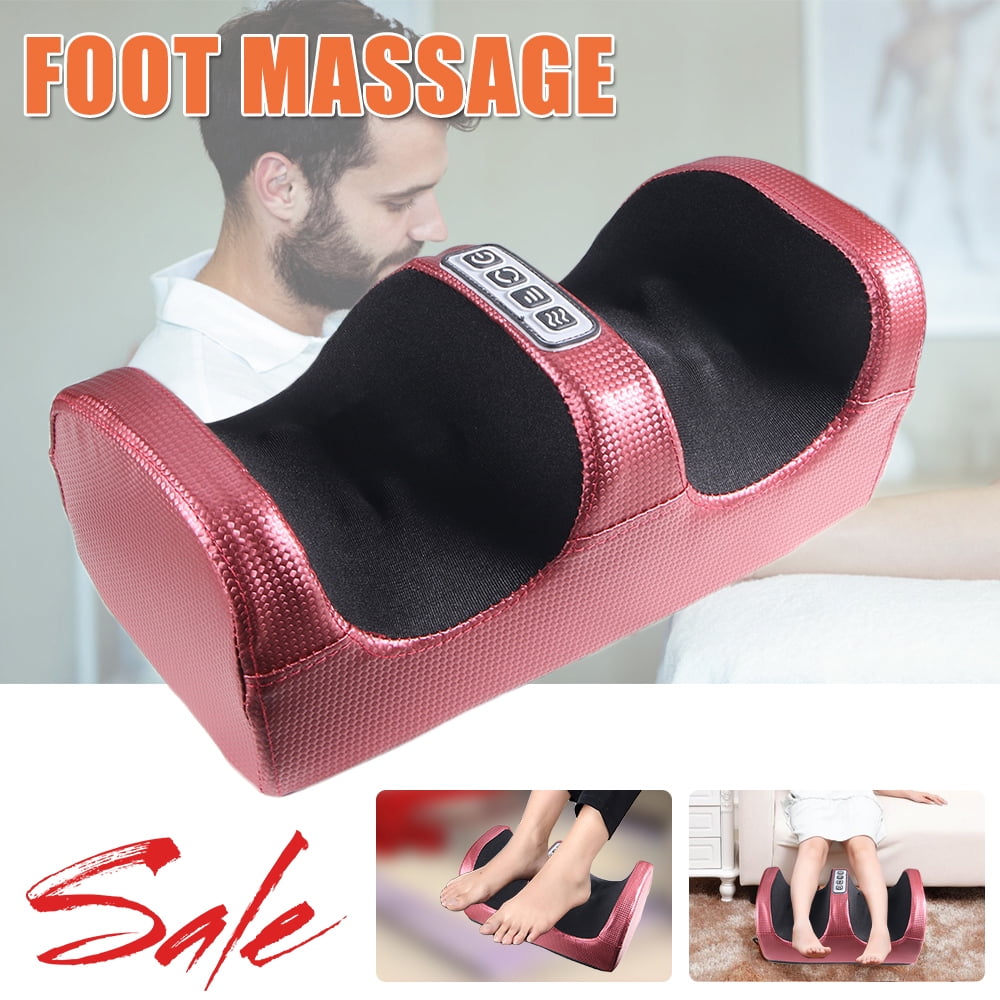 G · PEH Electric Foot Calf Massager Massage Machine Ankle Leg Kneading Heating