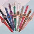 thumbnail image 4 of (Reloj + Pulsera) Reloj Mujer Cuero Pulsera Estrella (caja no incluida), 4 of 4
