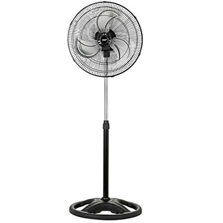 HOMEBASIX Czhvp18Exp High Velocity Pedestal Fan, 18"
