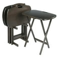 thumbnail image 1 of Winsome Lucca 5-Pc Snack Table Set, Oyster Gray, 1 of 9