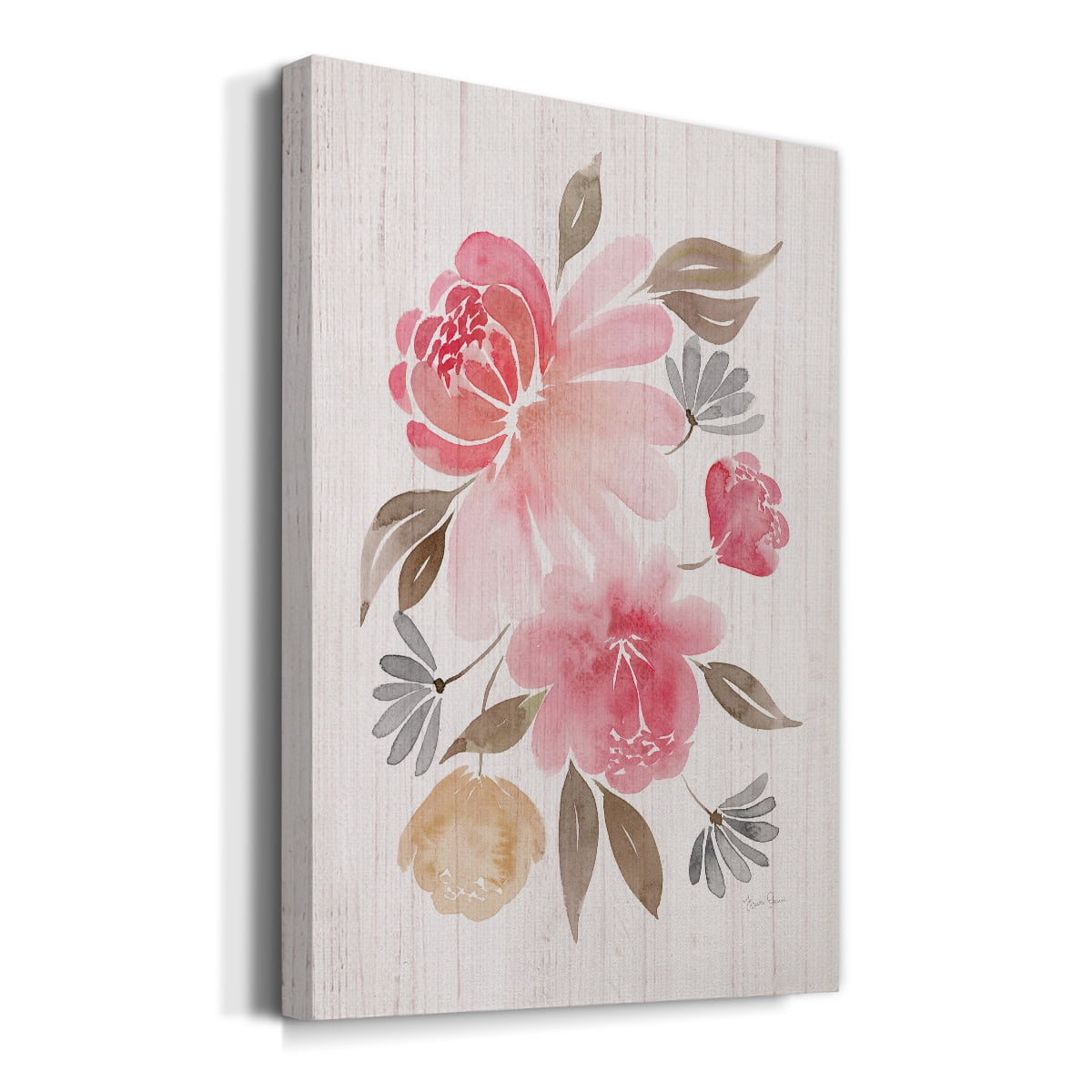 Loose Peonies II Premium Gallery Wrapped Canvas - Ready to Hang