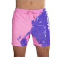 thumbnail image 1 of Men Color Changing Swim Trunks Beach Swimsuit Swimming Shorts Bath Shorts Hot, 1 of 5
