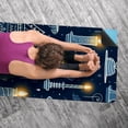 thumbnail image 5 of Hanukkah Yoga Mat Towel with Storage Bag, 72.8"x26.8" - Suitable for Yoga, Pilates, Fitness, Gym Towels, Yoga Towel, 5 of 6