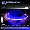 thumbnail image 3 of Y YUNHSOM The World is Yours Neon Sign, UV Printing Usb Power Dimmable Led Light Signs for Wall Decor,for Office, Graduation Party, Birthday Gifts(16.5*11.8 Inch), 3 of 7