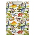 thumbnail image 2 of FMSHPON Cute Dinosaurs Clipboard Hardboard Wood Nursing Clip Board and Pull for Standard A4 Letter 13x9 inches, 2 of 7
