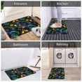 thumbnail image 6 of Non Slip Door Mat, retro truck Fast Drying Bath Tub Mats, Absorbent Bathroom Rugs Entrance Welcome Mat, Bath MatS for Tub, Floor, Home, Kitchen, Hotel,16x24in, 6 of 6