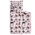 thumbnail image 2 of Cute Boston Terrier Dog and Pink Love Heart Toddler Nap Mats for Kids Preschool,Sleeping Mat Bag or Kids,Toddler Sleeping Bag,Toddler Nap Mat or Daycare, 2 of 6