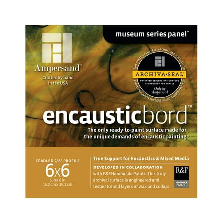 UPC: 0707310810663 | Ampersand Art Encausticbord  Cradled  7/8  Profile  6  x 6