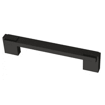Liberty P40056C-FB Dual Mount 4" & 5 1/16" Industrial Insert Cabinet Pull Matte Black