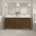 thumbnail image 2 of James Martin Vanities 485-V72-WLT-1WZ Myrrin 72" Double Basin Wood Vanity Set -, 2 of 4
