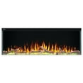 thumbnail image 3 of Napoleon Trivista-NEFB50H-3SV Wall Hanging Electric Fireplace, 50 Inch, Black, 3 of 9